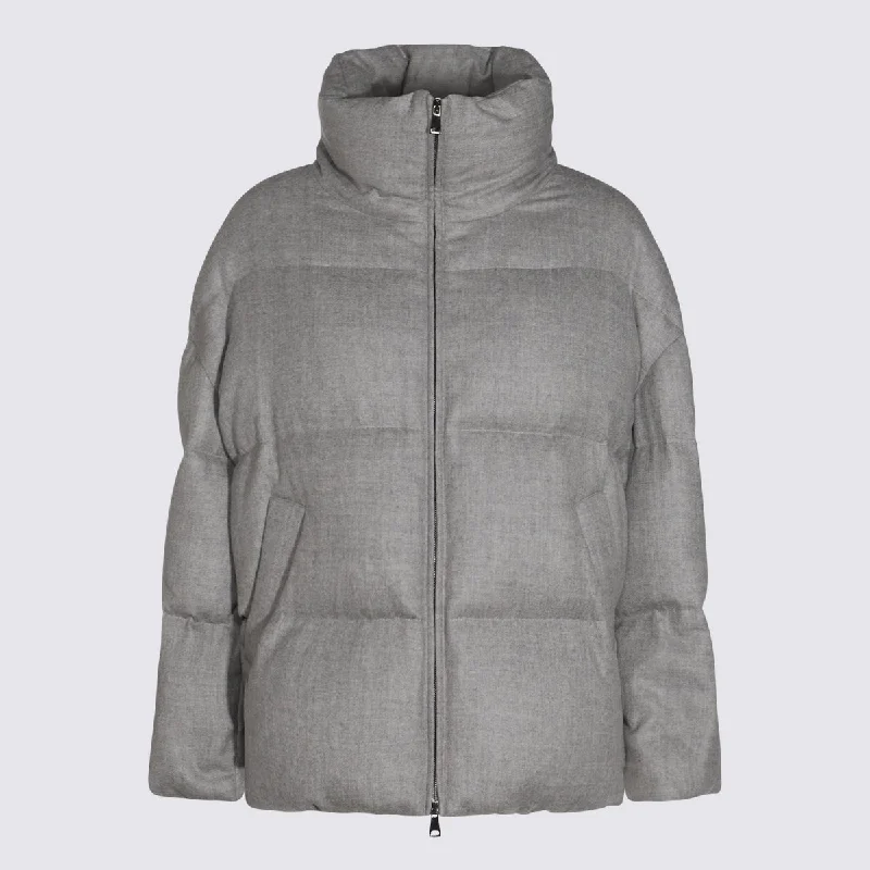 Antonelli Firenze Coats Beige Cozy Knitted Poncho