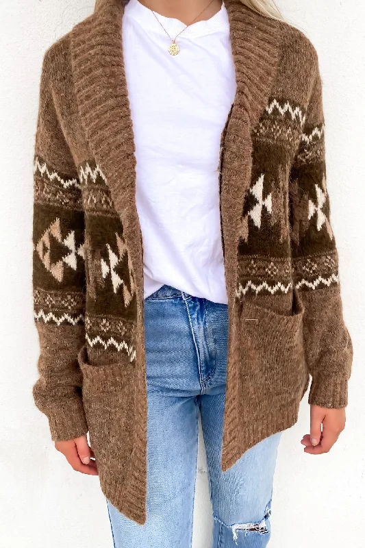 AW Peow Sweater Hazelnut Casual Formal Business