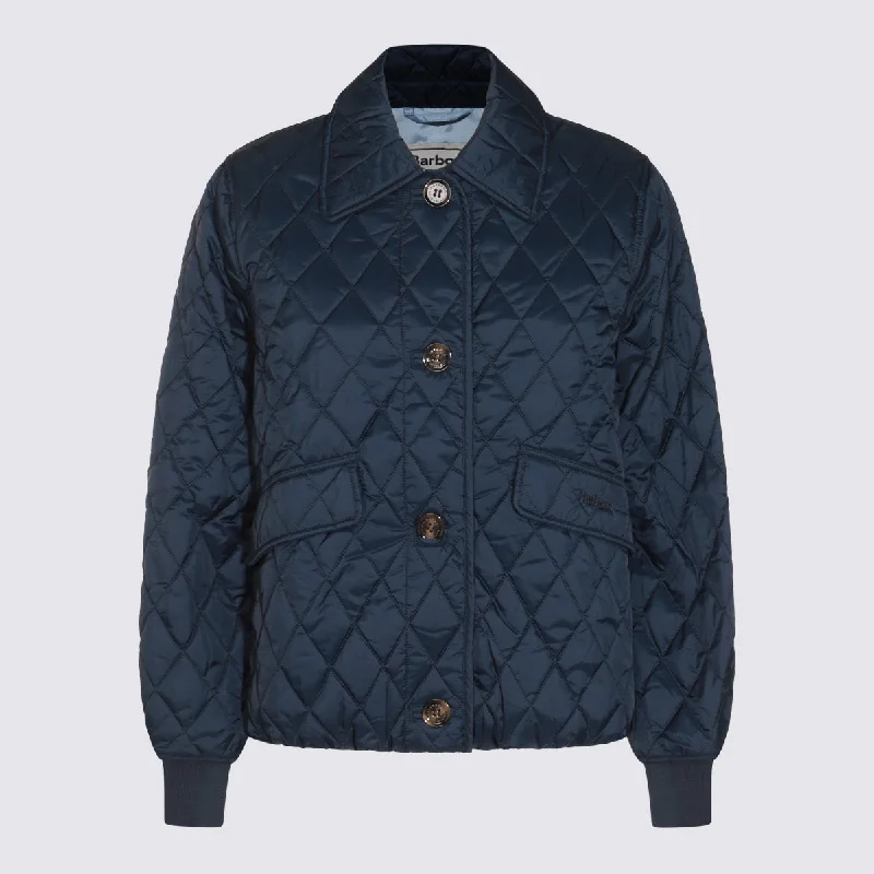 Barbour Coats Blue Padded Ski Jacket