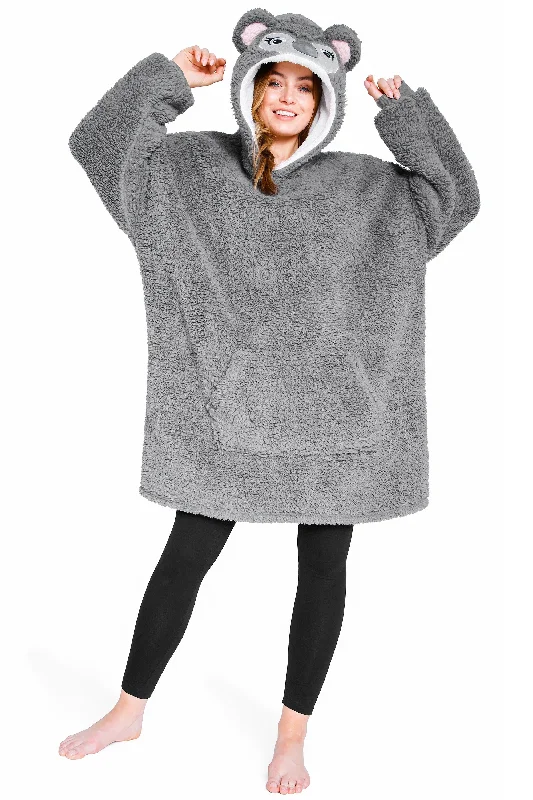 CityComfort Oversized Hoodie for Women Fleece Hoodie - Koala Hoodie with Cuffed Sleeves Snug Secure