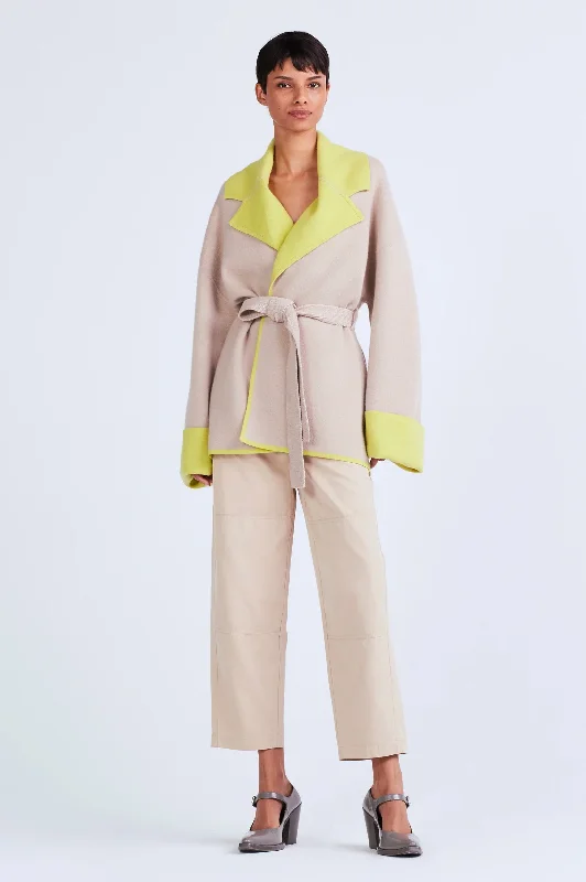 Kirsten Wrap Sweater Reversible Coat Boxy Sweater Fitted Sweater A-Line