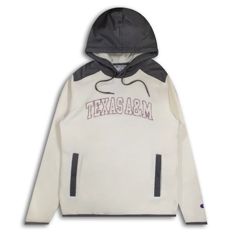 Texas A&M Champion Explorer Fleece Hoodie Hoodie with Oversized Fit Loose Comfortable