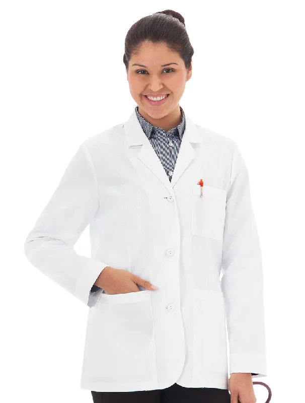Meta Ladies 28" iPad Consultation Coat Cropped Fleece Jacket