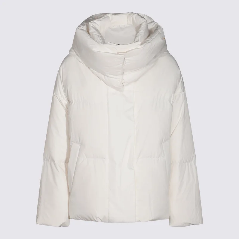 Montecore Coats White Double-Breasted Trench