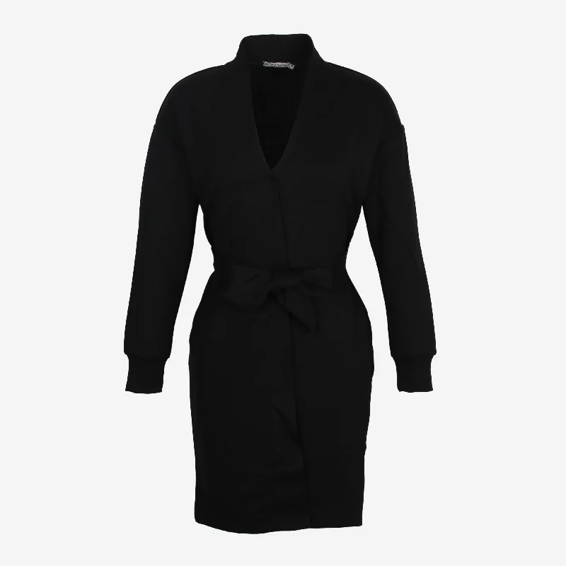 LADIES SCUBA COAT Luxe Satin Long Coat