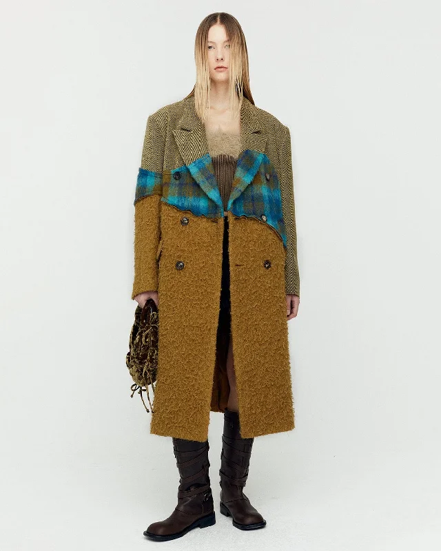 PANNI CUSTOM-LIKE COAT awa657w(YELLOW) Relaxed Fit Blazer