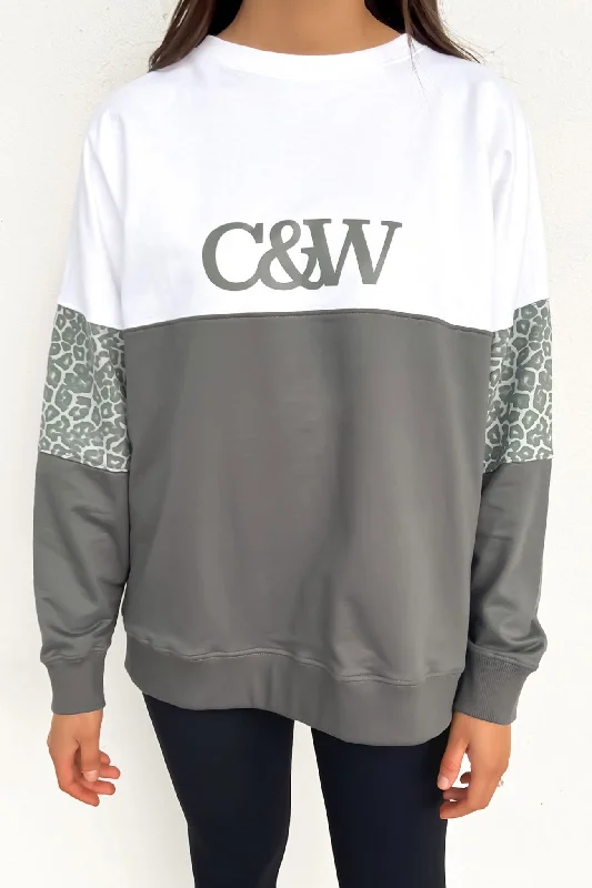 Peta Sweater Charcoal Sweater Knitwear Pullover