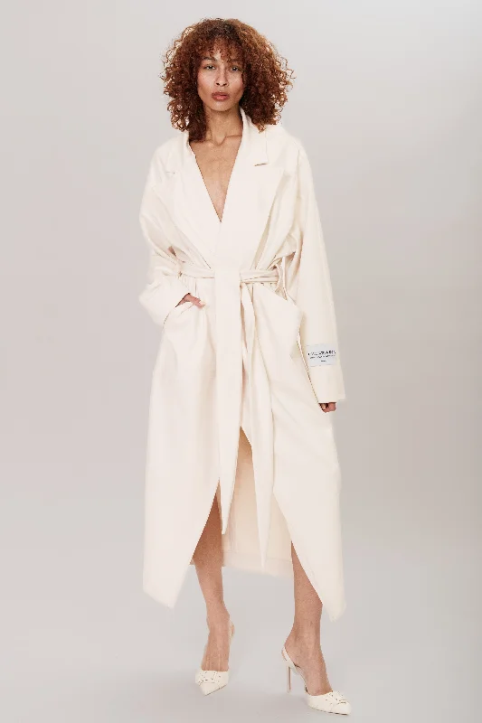 TULIP COAT ECRU Ultra-Soft Sherpa Vest