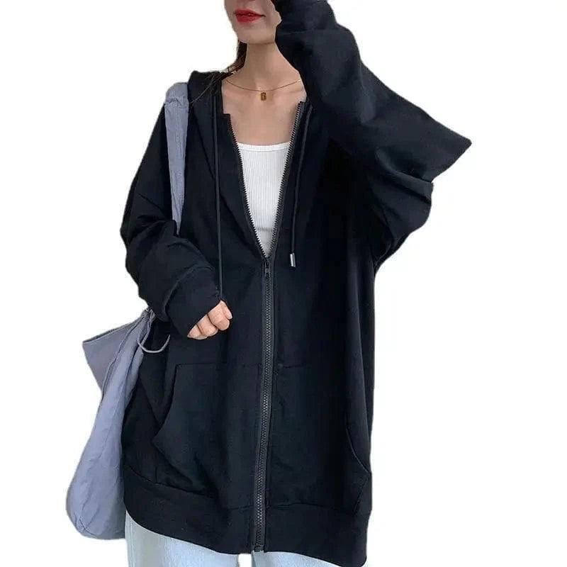 New Style Hooded Sweater Women Loose Korean Style Autumn And Rayon Fabric Velvet Fabric Corduroy Fabric