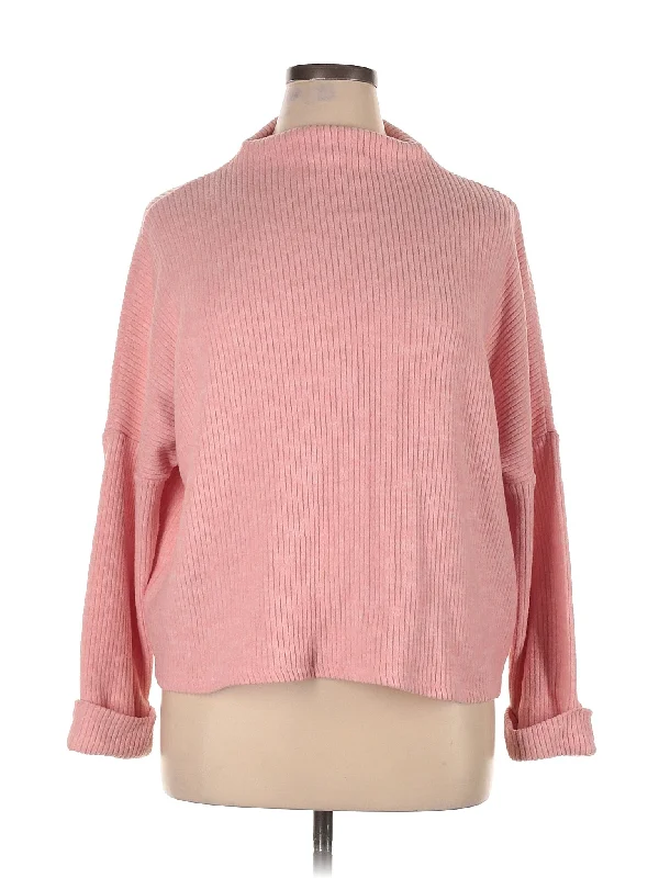 Turtleneck Sweater Turtle Neck Boat Neck Asymmetrical Neck