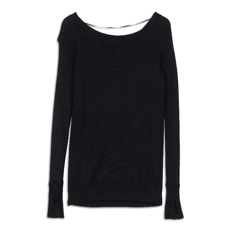 Chai Time Pullover - Resale Boat Neck Sweater