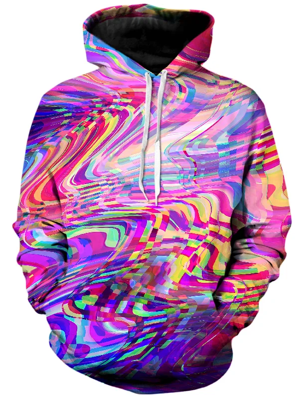 Glitch Waves Unisex Hoodie