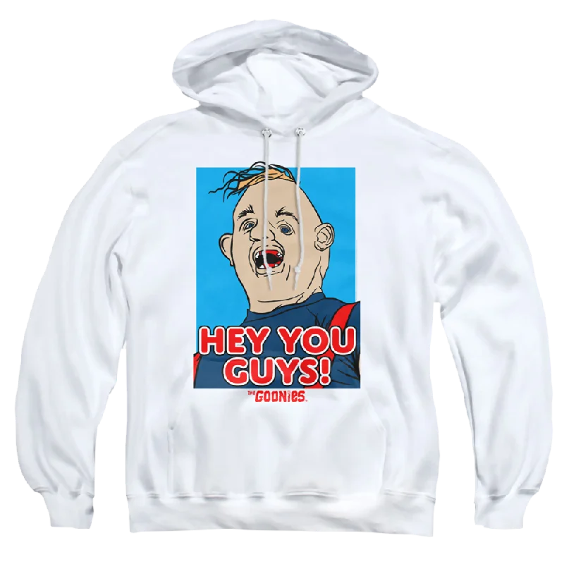 Goonies, The Sloth Hey You Guys - Pullover Hoodie Shawl Collar Sweater