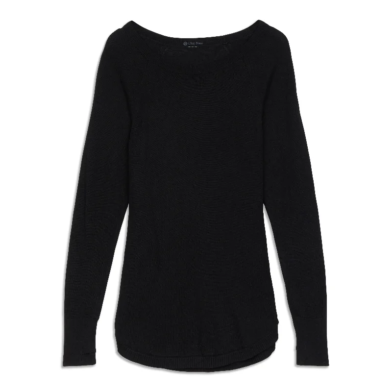 Hello Aloe Pullover - Resale Deep Neck Pullover