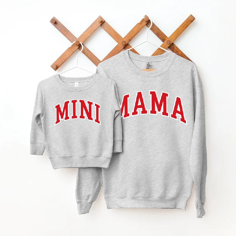 Mama & Mini Essential Varsity Matching Sweatshirts