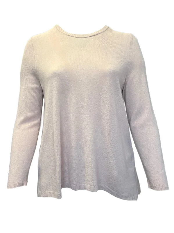 Marina Rinaldi Women's Pink Affine Pullover Sweater NWT Shawl Collar Sweater