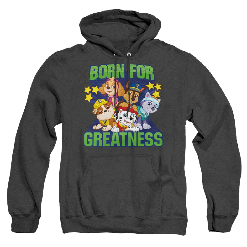 Paw Patrol Born For Greatness - Heather Pullover Hoodie Boxy Neck Sweater