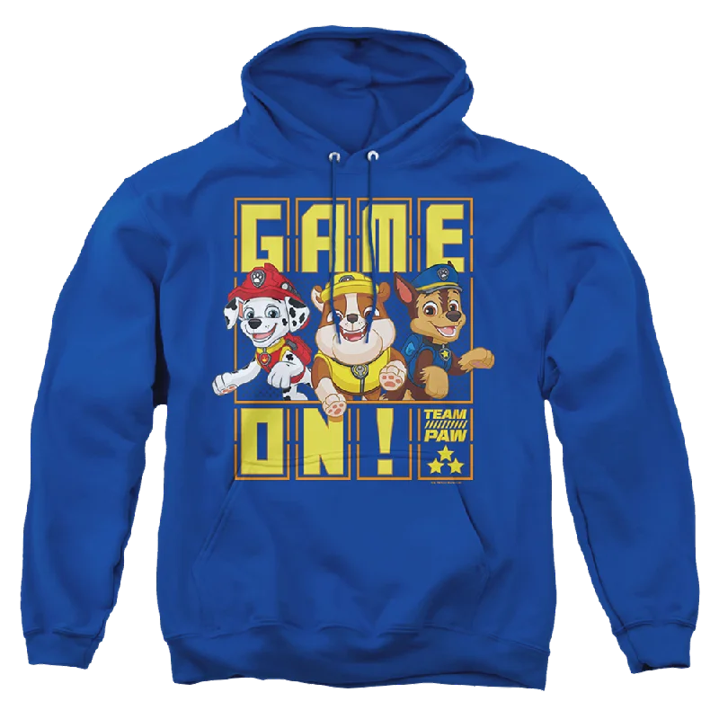 Paw Patrol Game On  Team Paw - Pullover Hoodie Oblong Neck Pullover