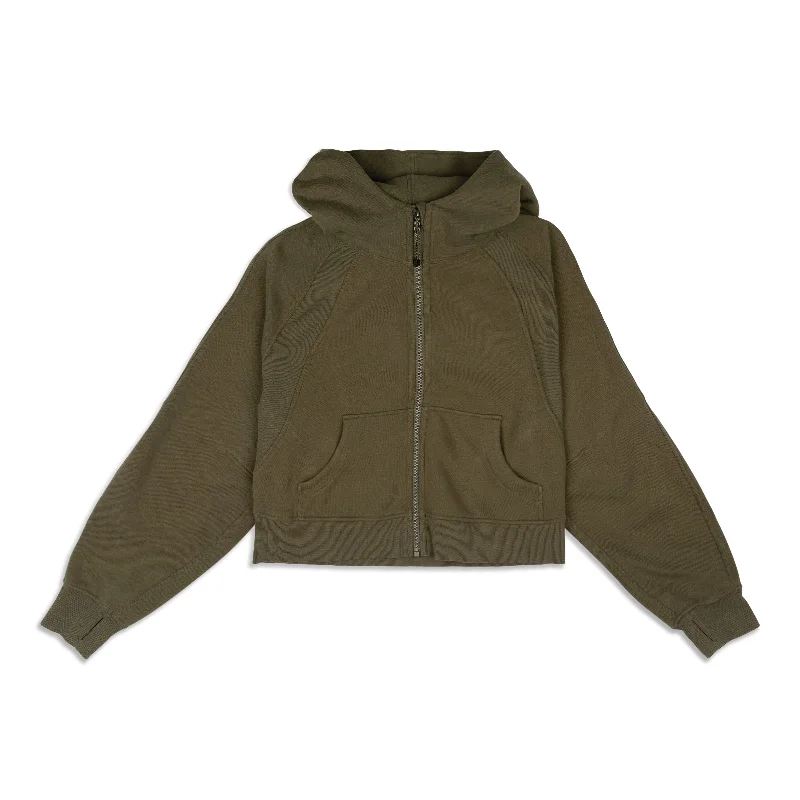 Scuba Oversized Full Zip Hoodie - Resale