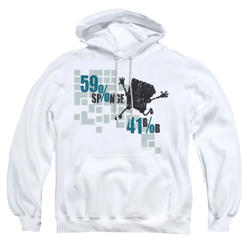 SpongeBob SquarePants 59% Sponge, 41% Bob - Pullover Hoodie Hooded Pullover Sweater