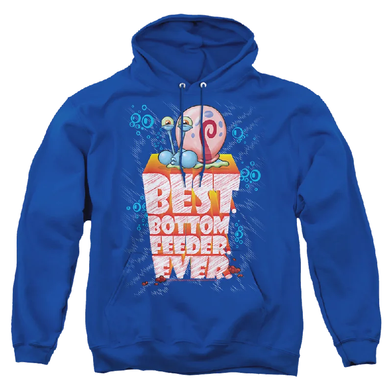 SpongeBob SquarePants Best. Bottom Feed. Ever. - Pullover Hoodie Box Sleeve Comfort