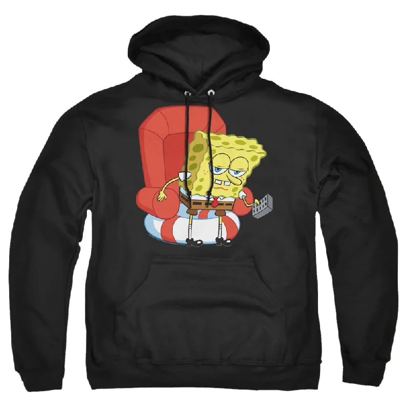 SpongeBob SquarePants Head Out Meme - Pullover Hoodie Lantern Sleeve Elegant