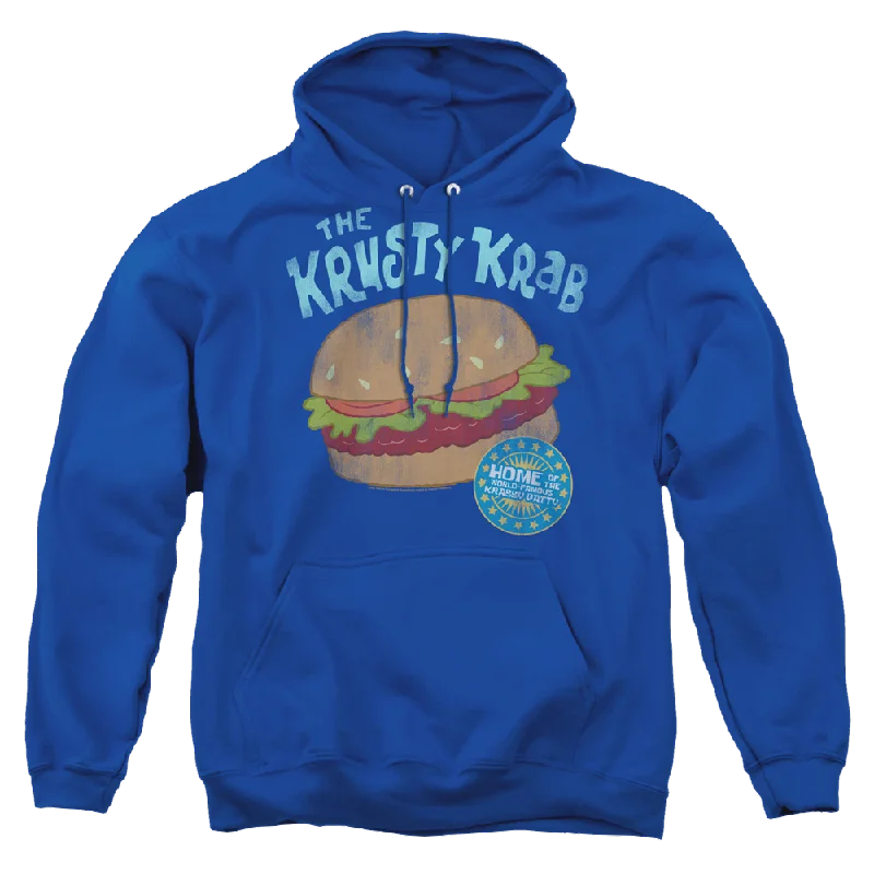 SpongeBob SquarePants Krusty Krab - Pullover Hoodie Flutter Sleeve Feminine