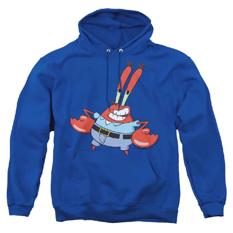 SpongeBob SquarePants Mr. Krabby - Pullover Hoodie Boat Neck Sweater