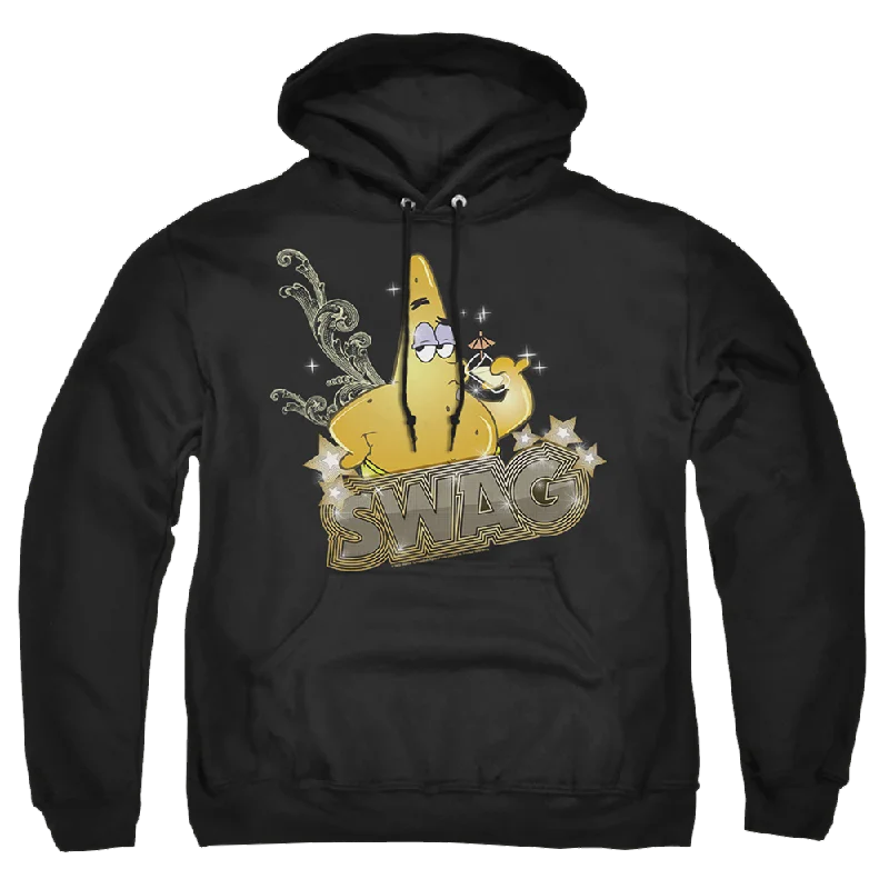 SpongeBob SquarePants Patrick Has Swag - Pullover Hoodie Flare Sleeve Stylish