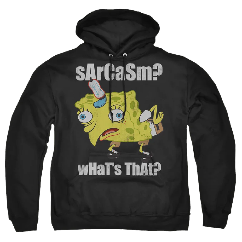 SpongeBob SquarePants Sarcasm Meme - Pullover Hoodie Fine Merino Wool