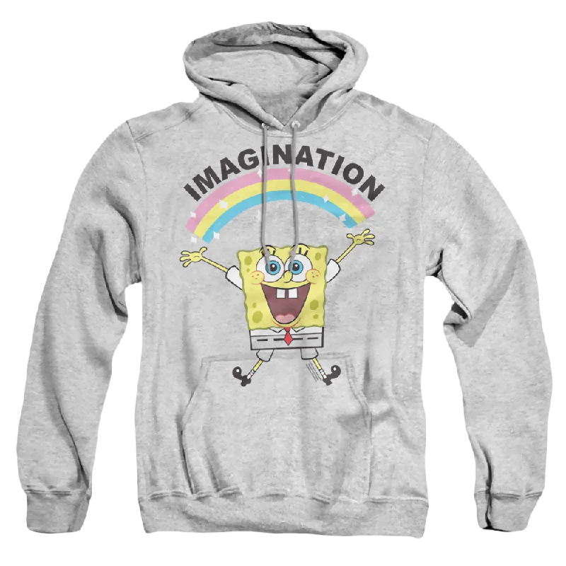 SpongeBob SquarePants Simple Imagination - Pullover Hoodie Solo Sleeve Pullover