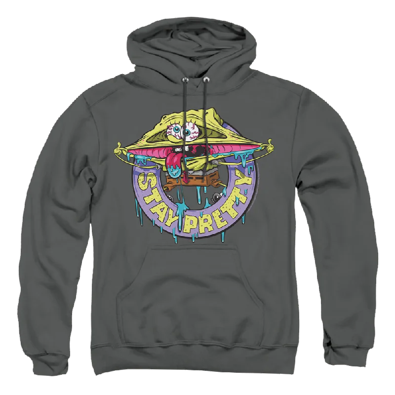 SpongeBob SquarePants Stay Pretty - Pullover Hoodie Batwing Sleeve Top