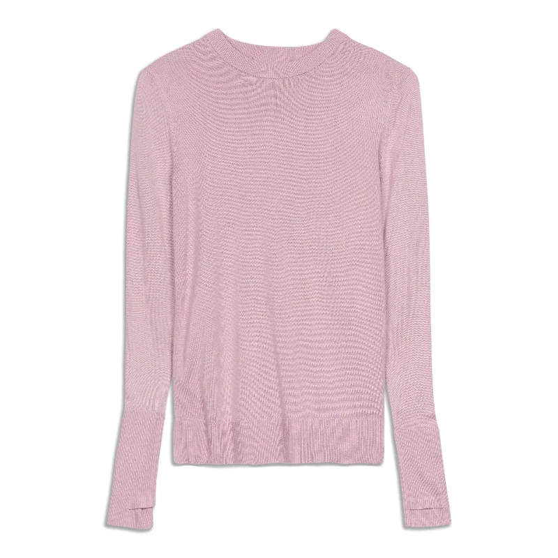 Still At Ease Pullover - Resale Tight Sleeve Top