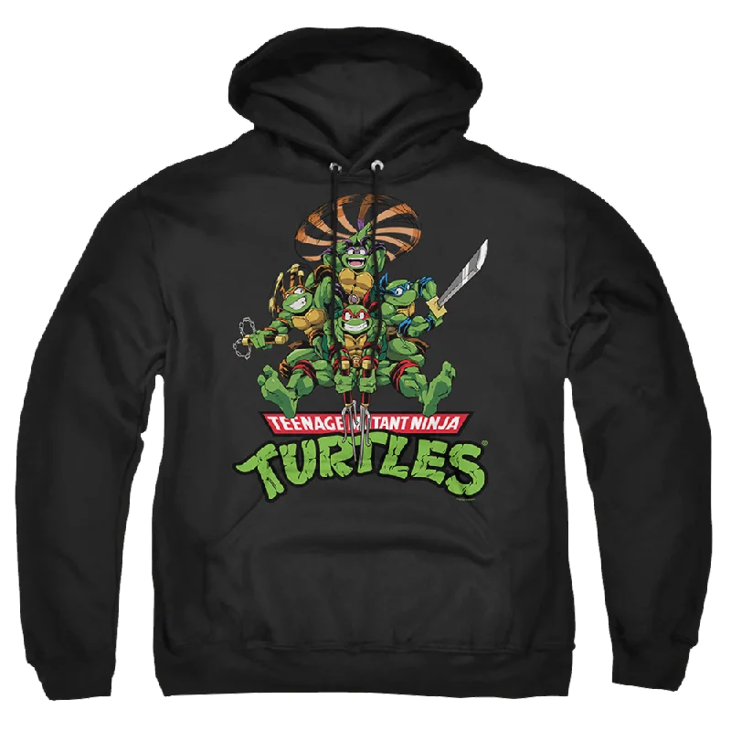Teenage Mutant Ninja Turtles Manga Turtles - Pullover Hoodie Wrist Length Sleeve