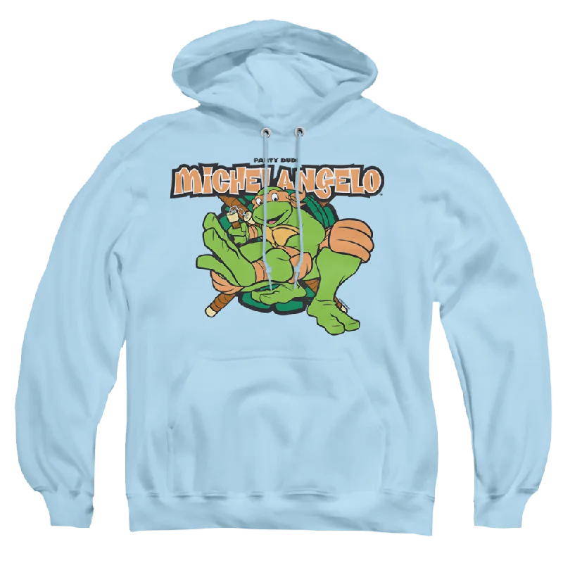 Teenage Mutant Ninja Turtles Party Dude Michelangelo - Pullover Hoodie Turtleneck Warm Pullover