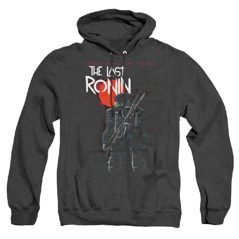 Teenage Mutant Ninja Turtles Red Sun Ronin - Heather Pullover Hoodie Open Neck Pullover