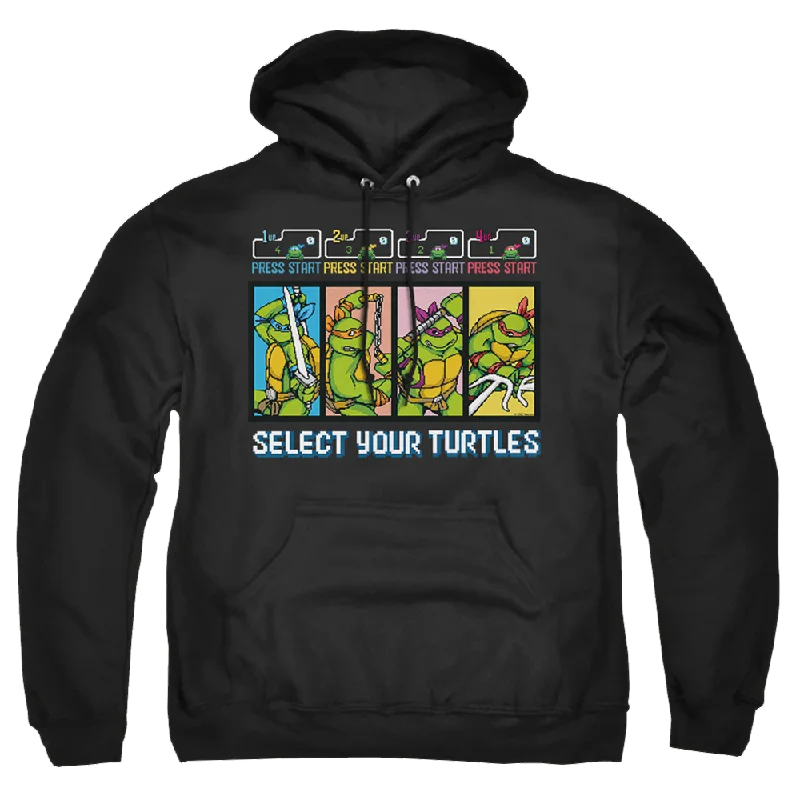 Teenage Mutant Ninja Turtles Select Your Turtles - Pullover Hoodie Crew Neck Wool