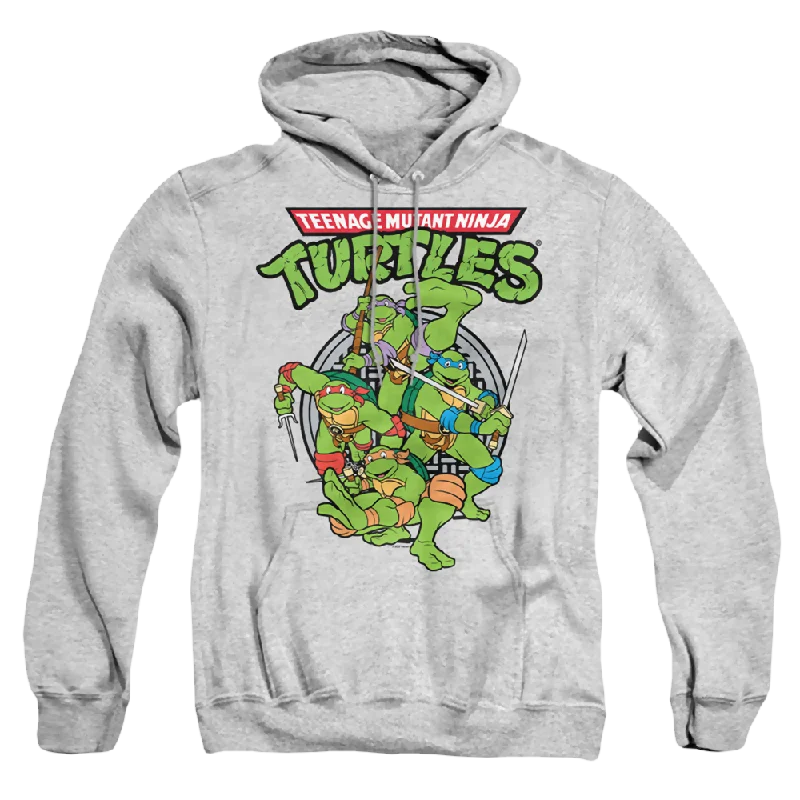 Teenage Mutant Ninja Turtles Tmnt Group - Pullover Hoodie Ribbed Crew Neck