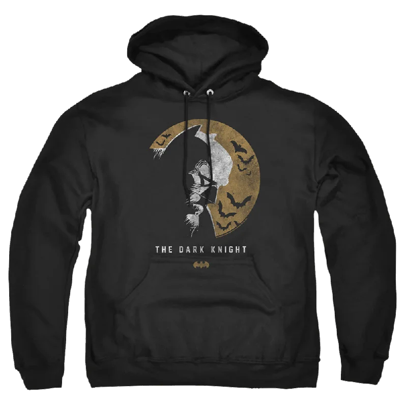 The Batman (2022) Dark Knight Moon - Pullover Hoodie Batwing Sleeve Top
