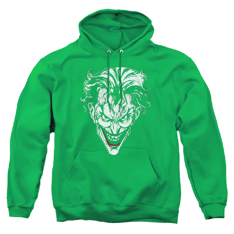 The Batman (2022) Joker Red On Green - Pullover Hoodie Fleece Warm Pullover