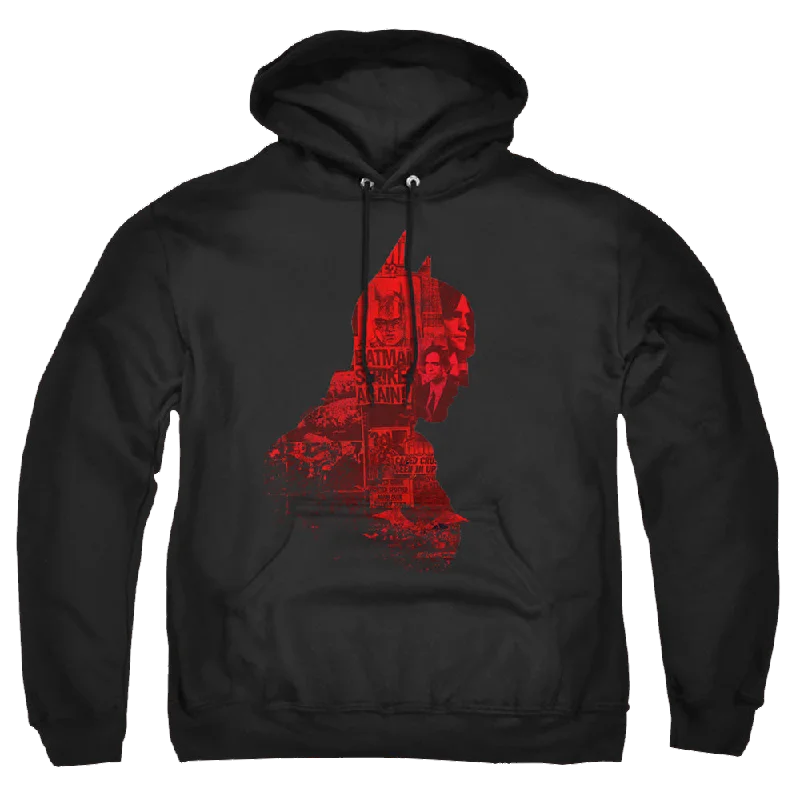 The Batman (2022) News Silhouette - Pullover Hoodie dolman Sleeve Top