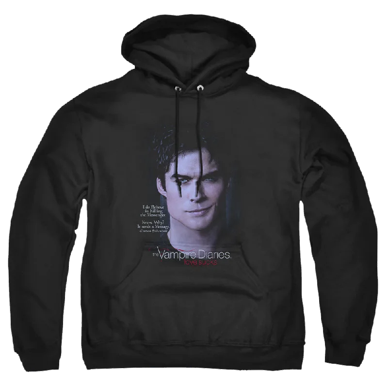 Vampire Diaries, The Messanger - Pullover Hoodie Turtleneck Warm Pullover