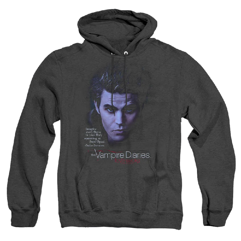 Vampire Diaries, The Sense Your Body - Heather Pullover Hoodie Oversized Cozy Pullover