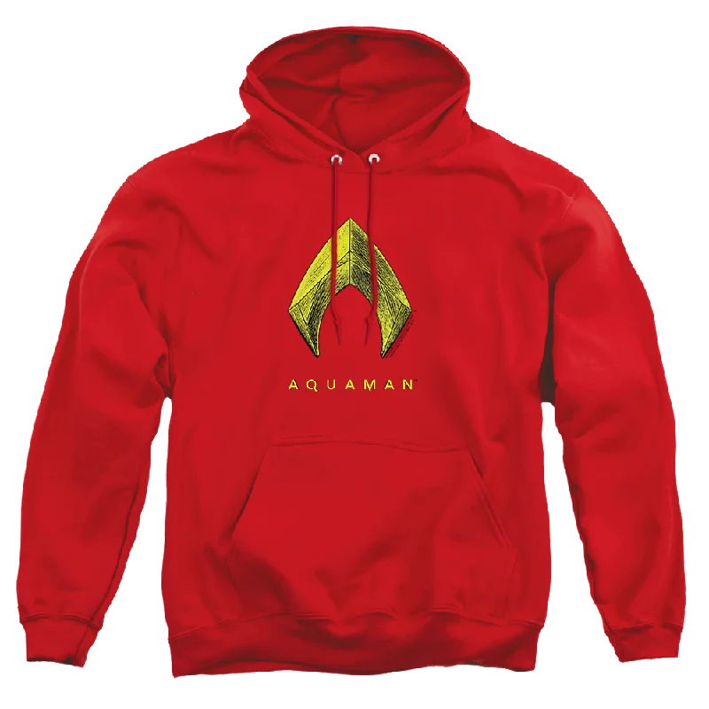 Aquaman Movie Aquaman Logo - Pullover Hoodie