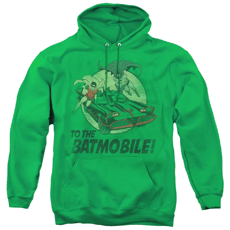 Batman Classic Tv Series To The Batmobile - Pullover Hoodie