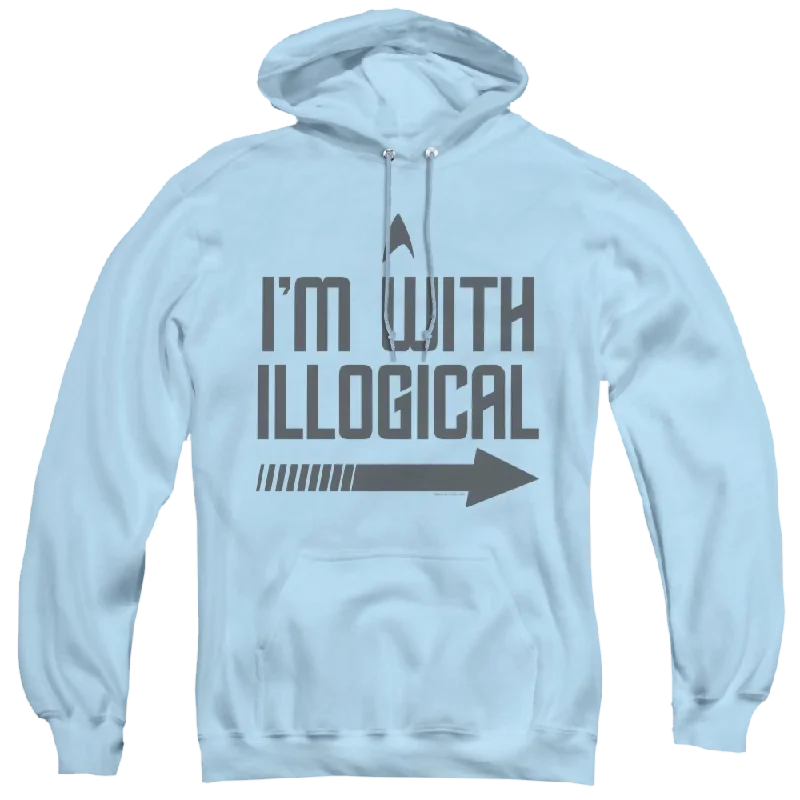 Star Trek The Original Series With Illogical - Pullover Hoodie