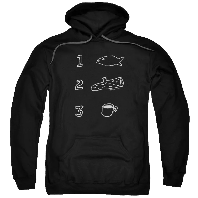 Twin Peaks Coffee Log Fish Pullover Hoodie