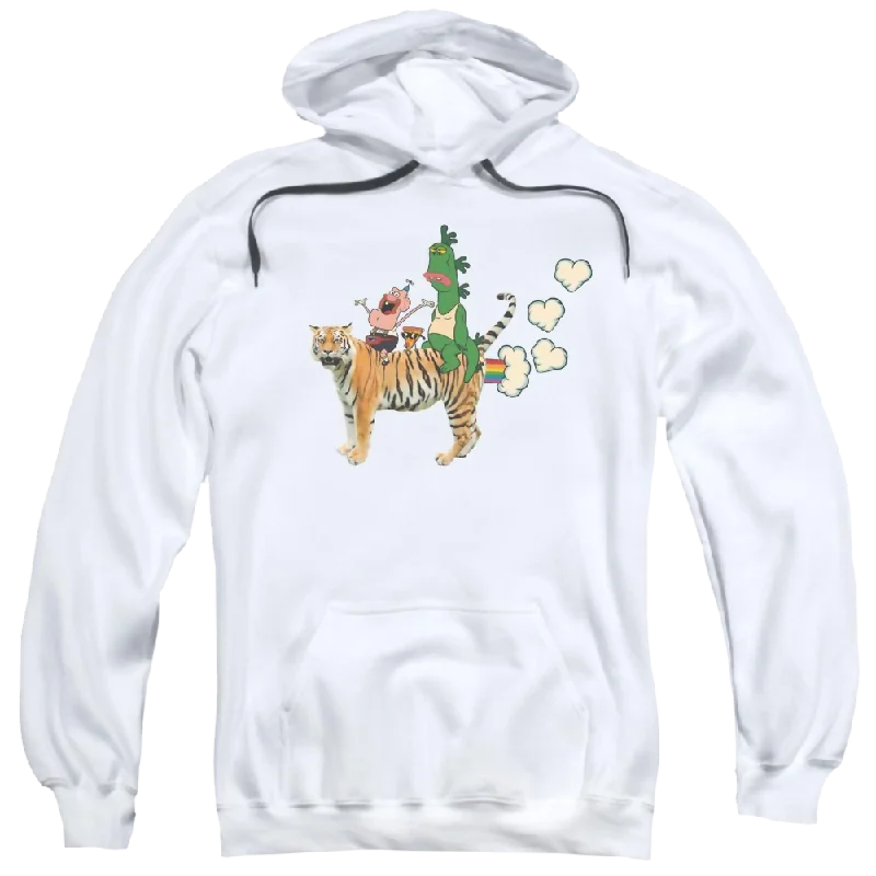 Uncle Grandpa Fart Hearts Pullover Hoodie