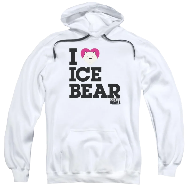 We Bare Bears Heart Ice Bear Pullover Hoodie