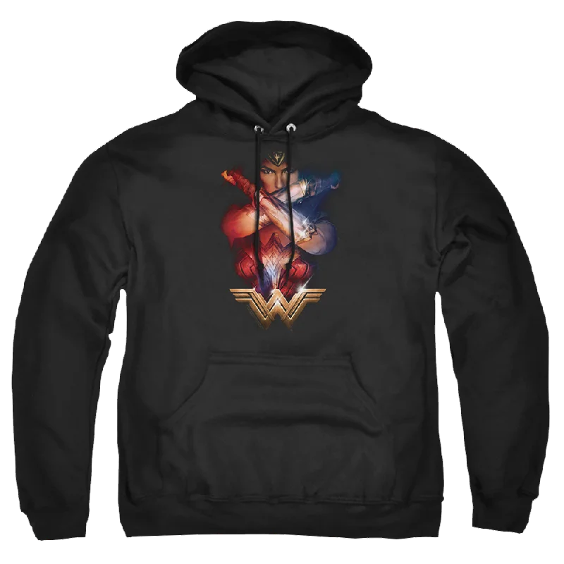 Wonder Woman Arms Crossed Pullover Hoodie